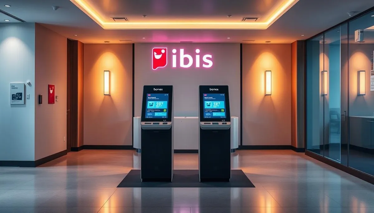 bornes DUO hôtel ibis 24h24