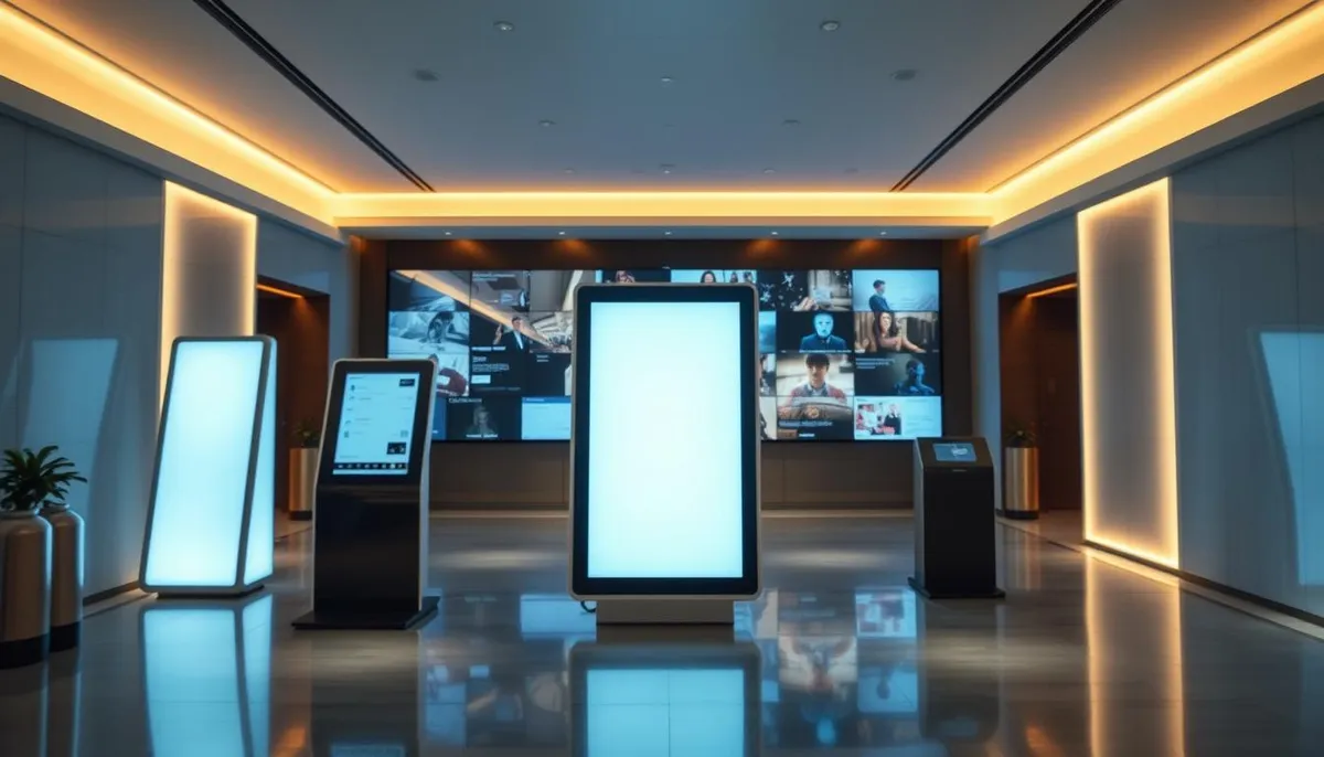 Bornes interactives hôtelières