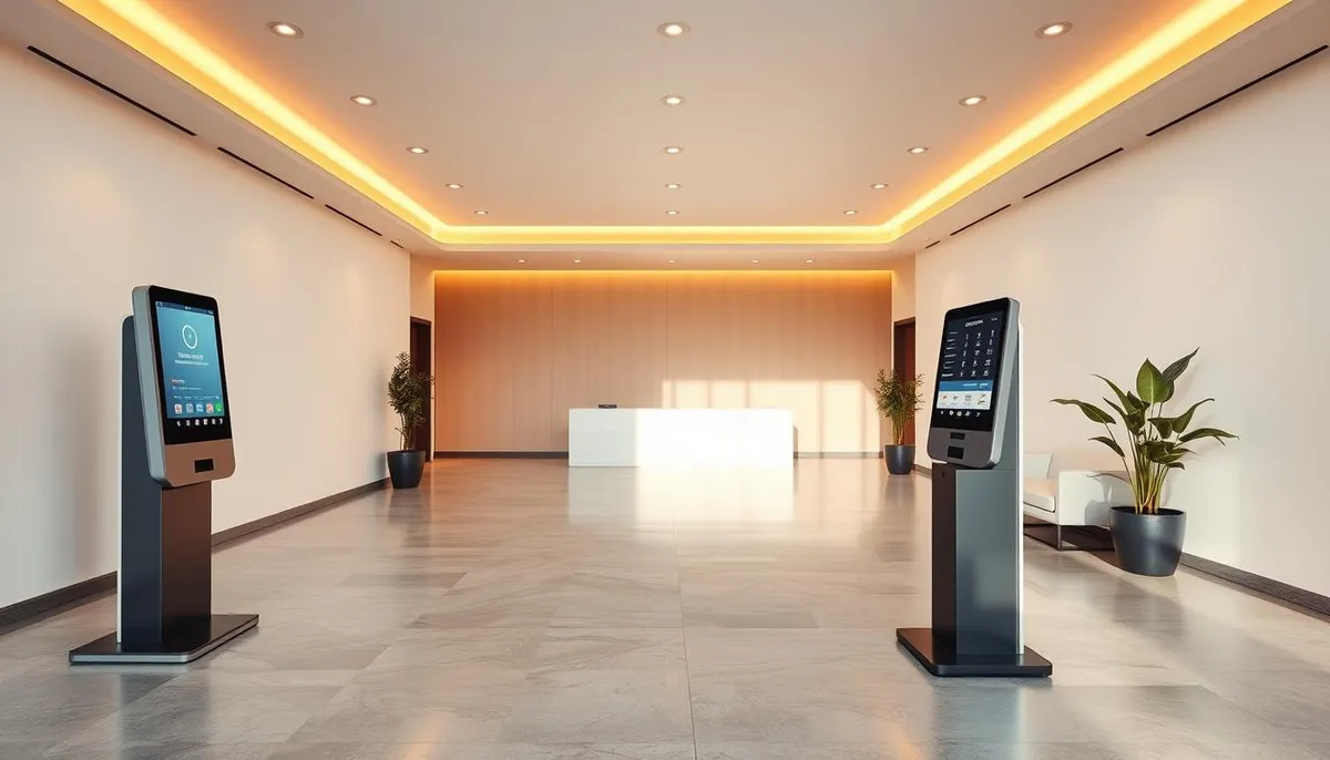 solutions d'accueil automatisé pour hôtel