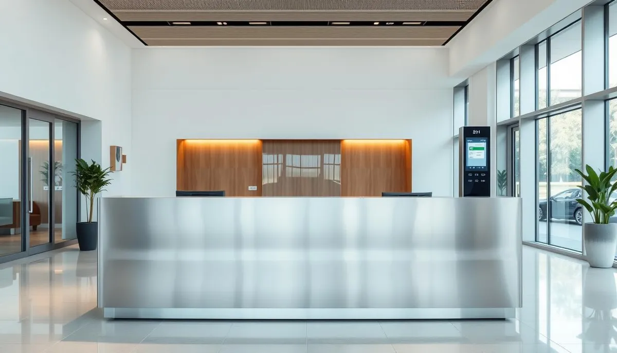 borne intérieure DUO 6000 automatisation accueil