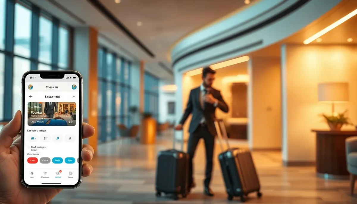 solution mobile check-in hôtelier