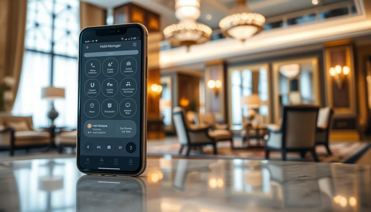 solution mobile gestion hôtelière