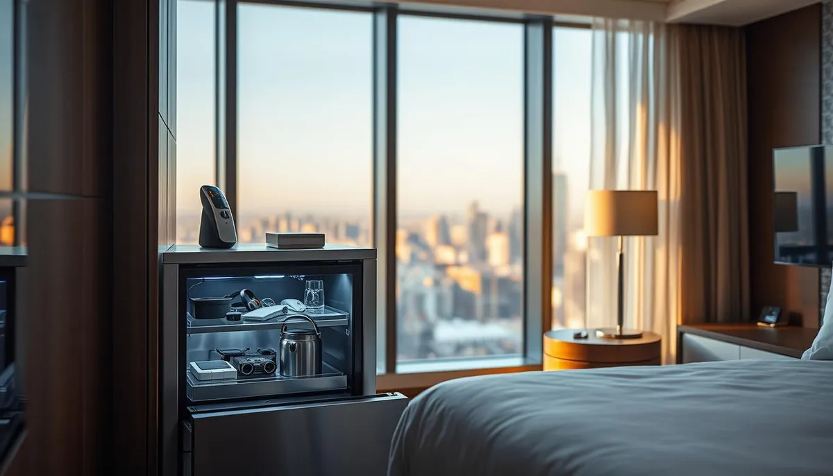 technologies minibar modernes