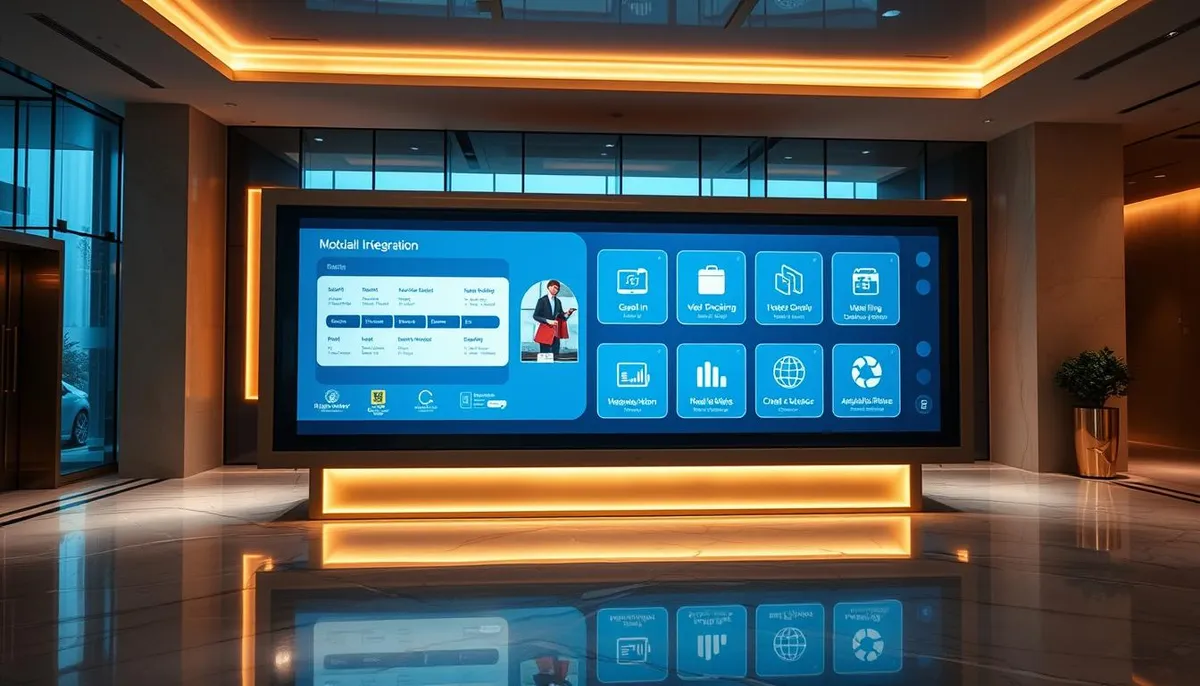 intégration systèmes gestion hôtelière