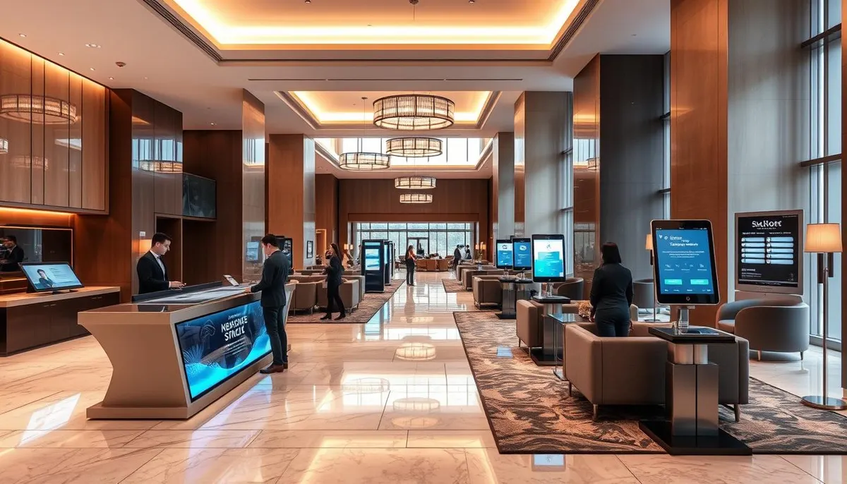 technologie hôtellerie luxe