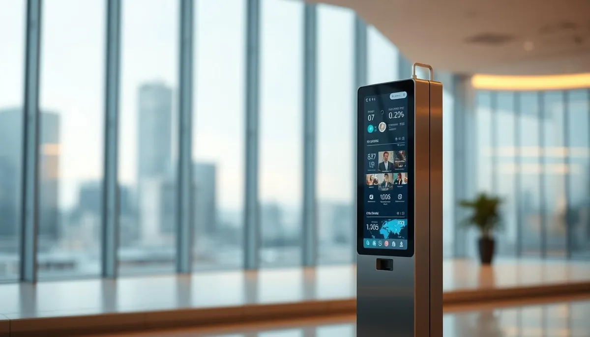 Totem vidéo avantages communication