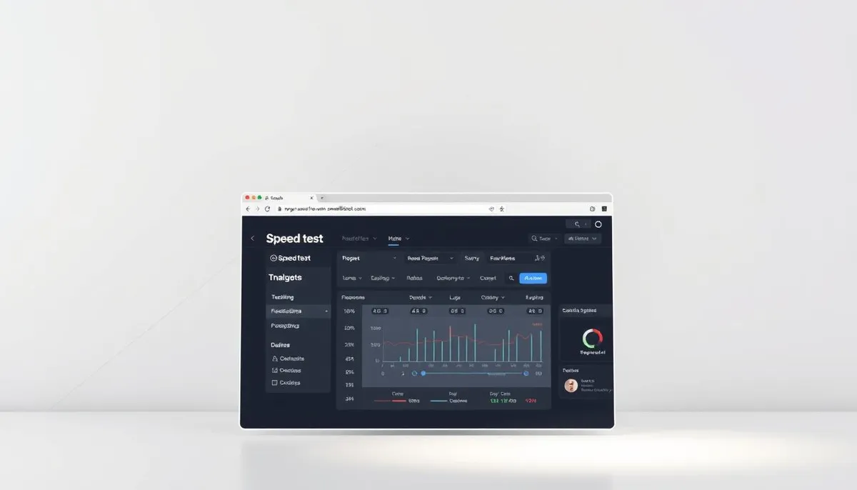 Small SEO Tools speed test interface