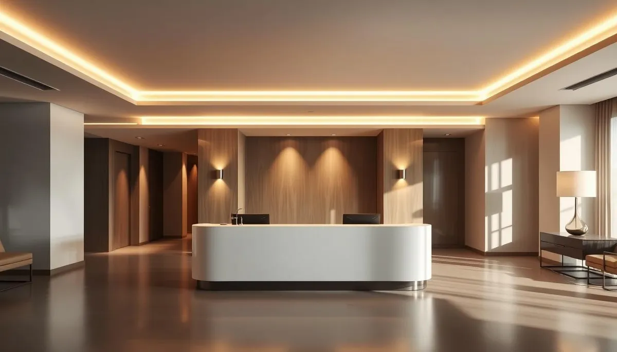 borne intérieure DUO 6000 accueil hôtelier