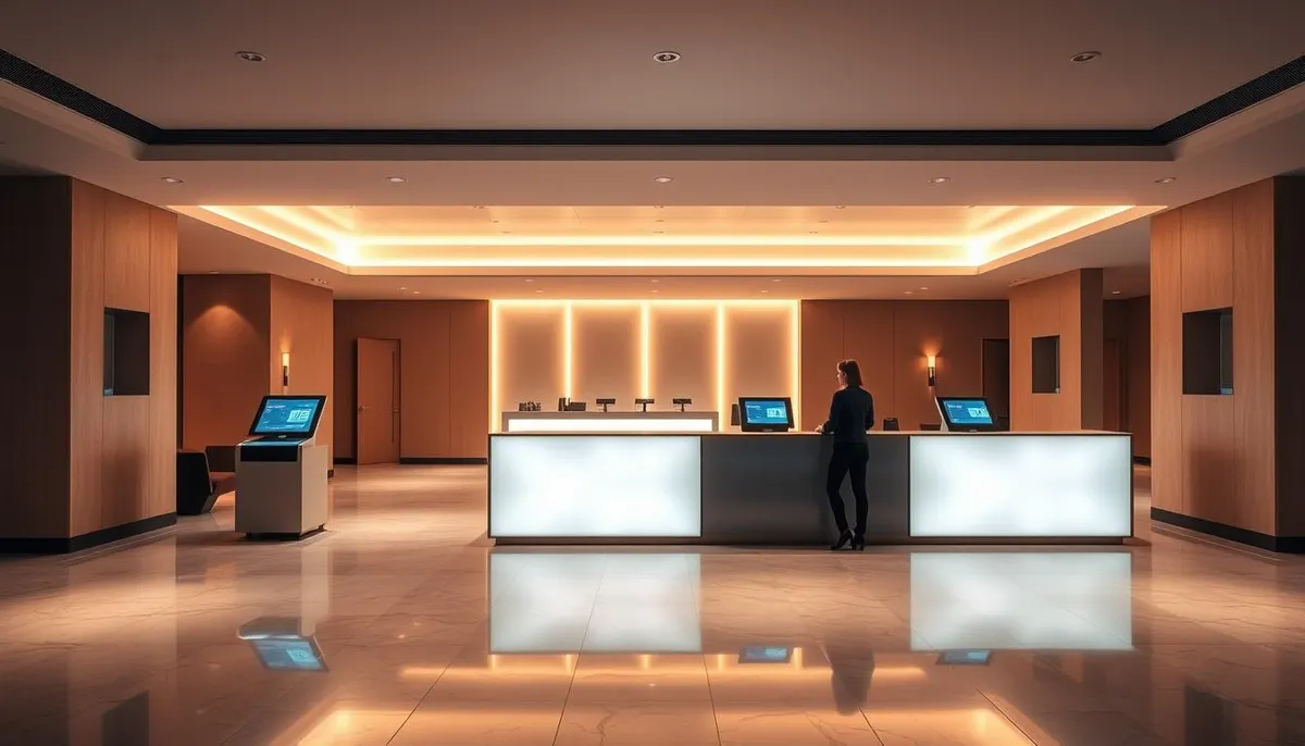 accueil digitalisé hôtelier