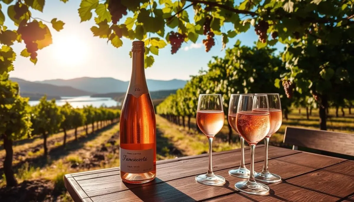 Franciacorta sparkling rose Franciacorta sparkling rose