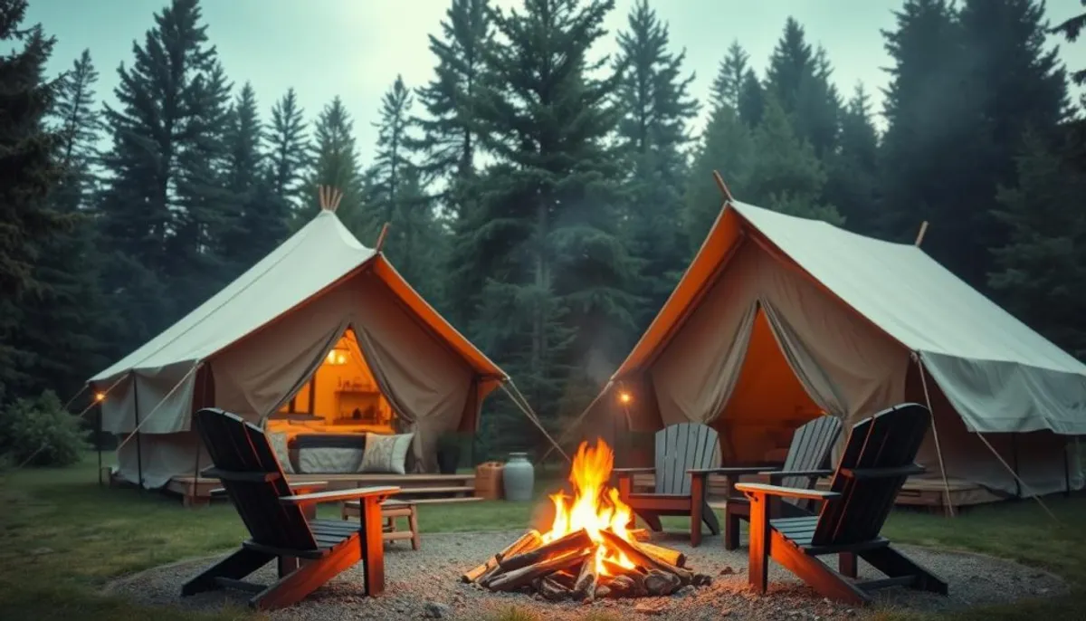 Glamping c'est quoi