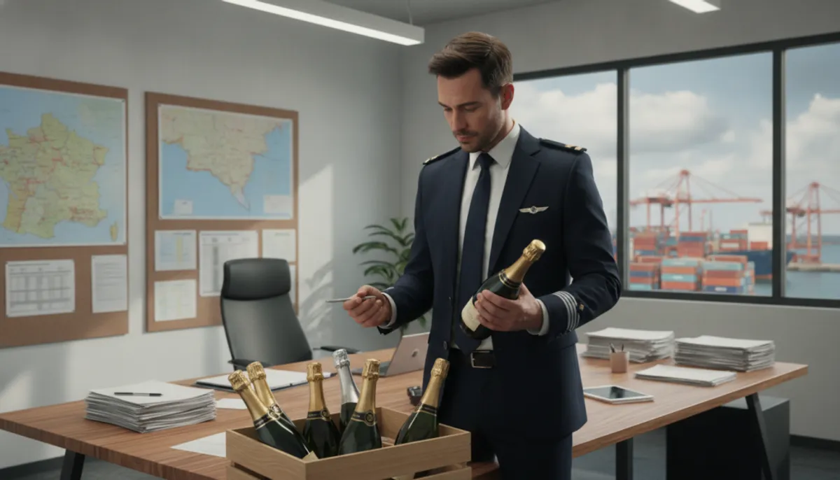 importing champagne into United States importing champagne into United States