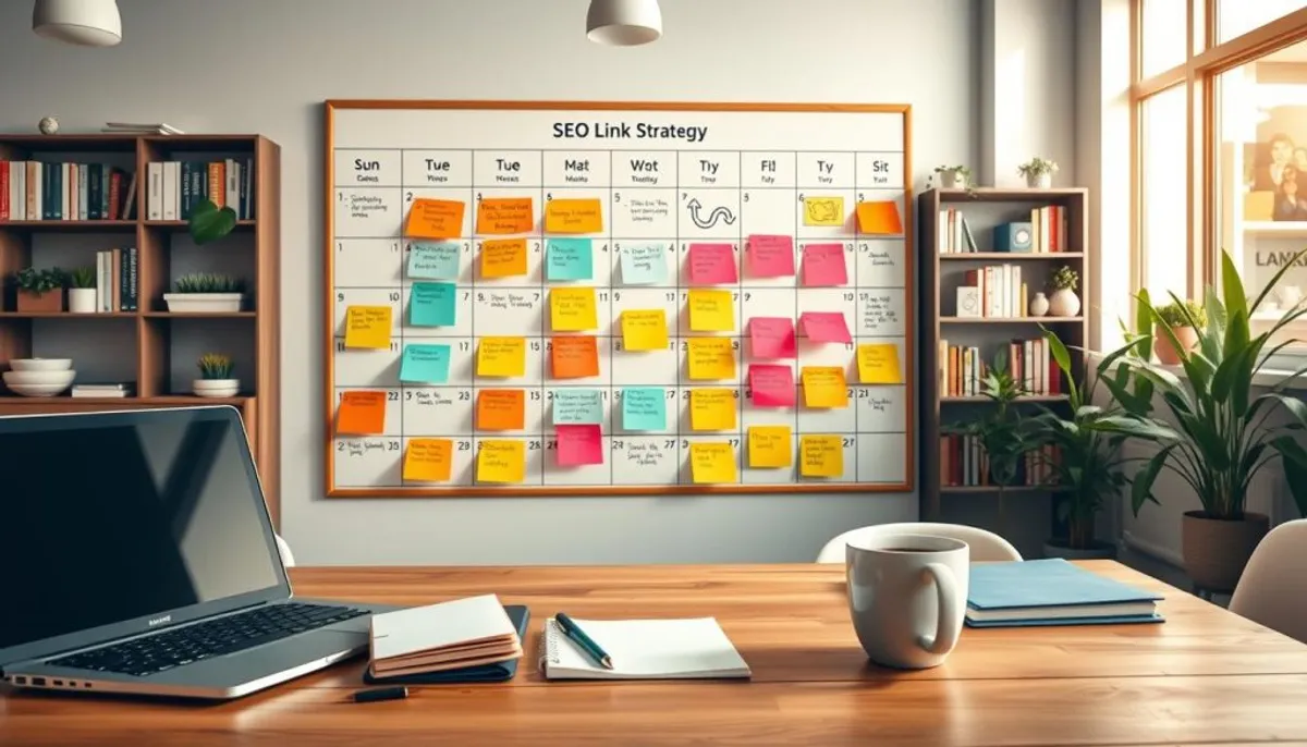 link building strategies calendar planning