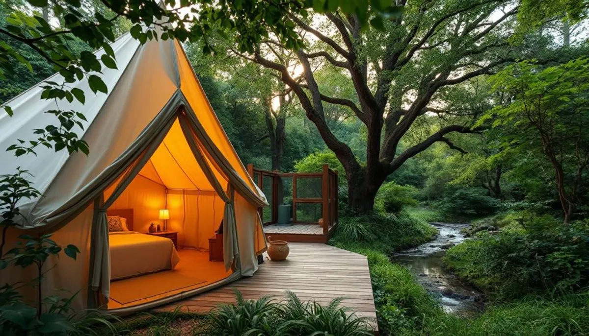 logement éco-responsable glamping