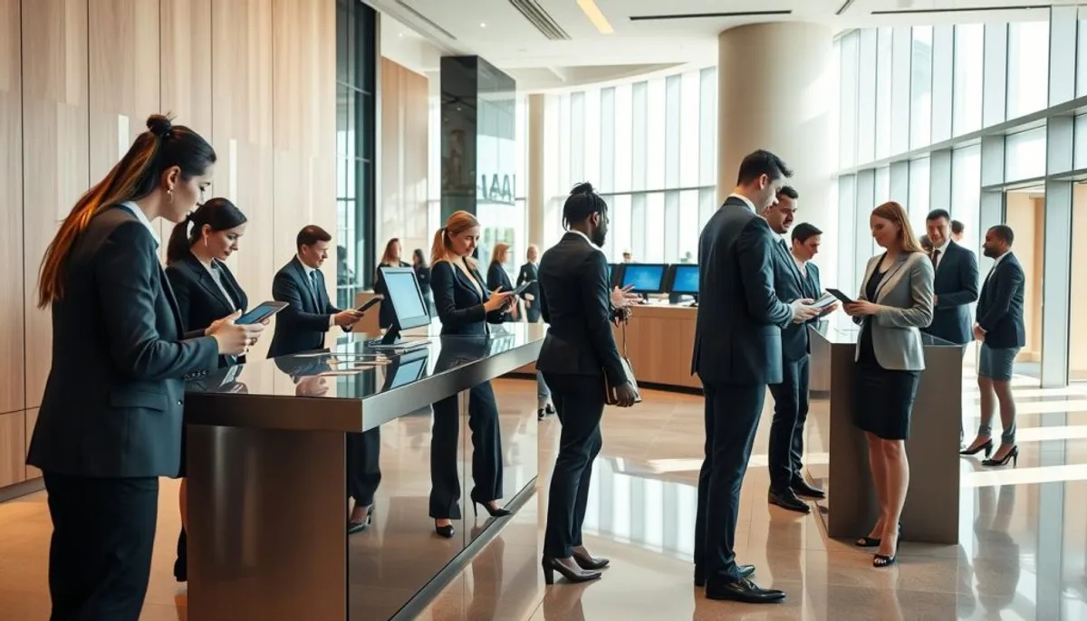 optimisation expérience client réduction files attente hôtellerie