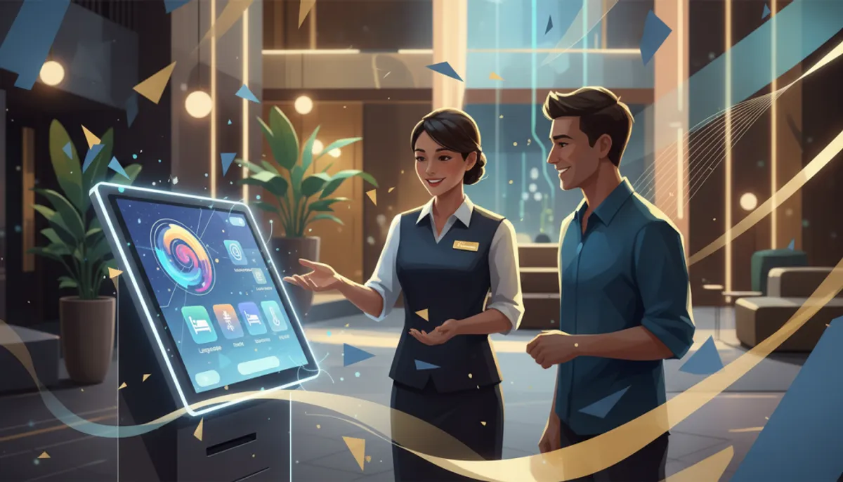 personnalisation accueil digital borne