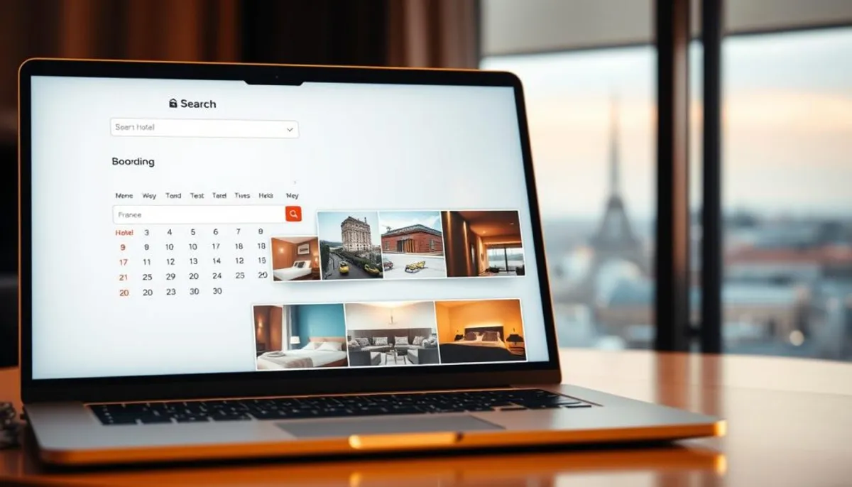 réservation d'hôtel sur internet