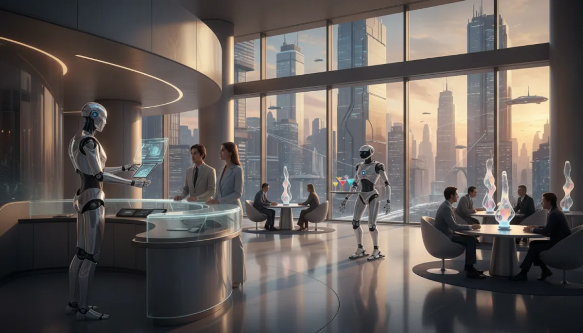 robots service hôtellerie futur