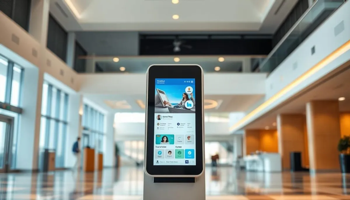 Self check in personnalisé