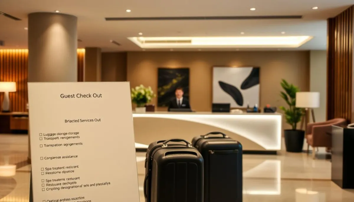 Services complémentaires au check out
