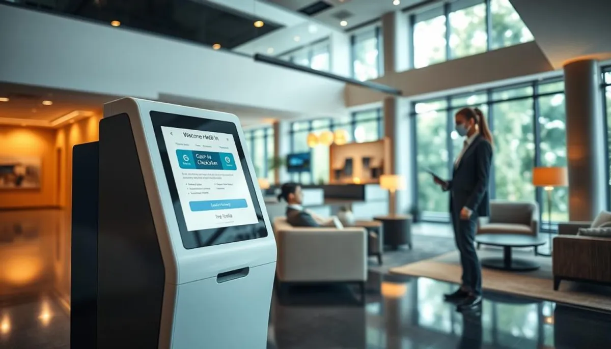 solutions check-in automatique hôtel