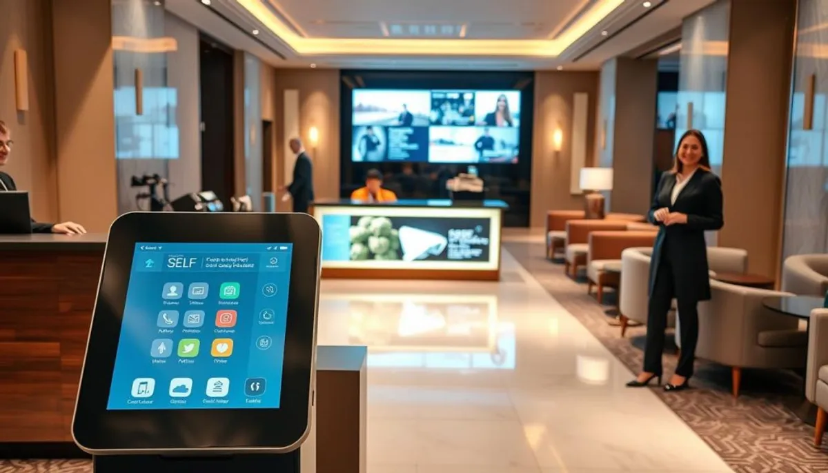 solutions technologiques automatisées pour l'accueil hôtelier