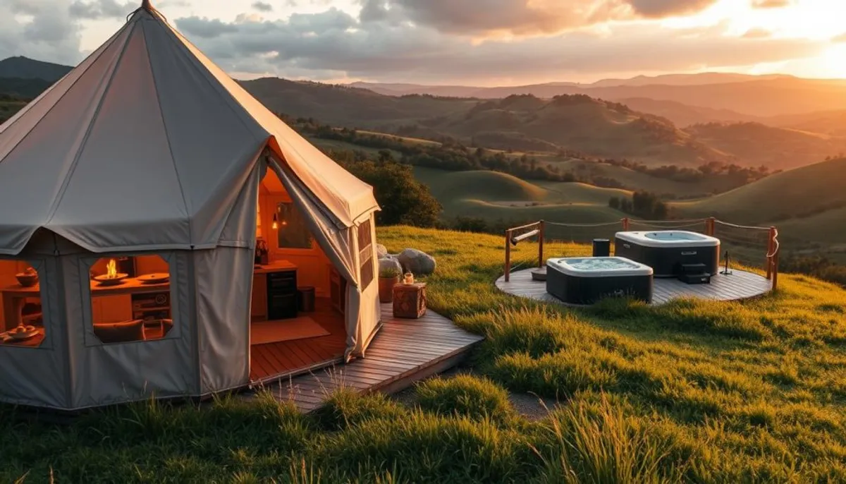 Solutions technologiques pour le glamping