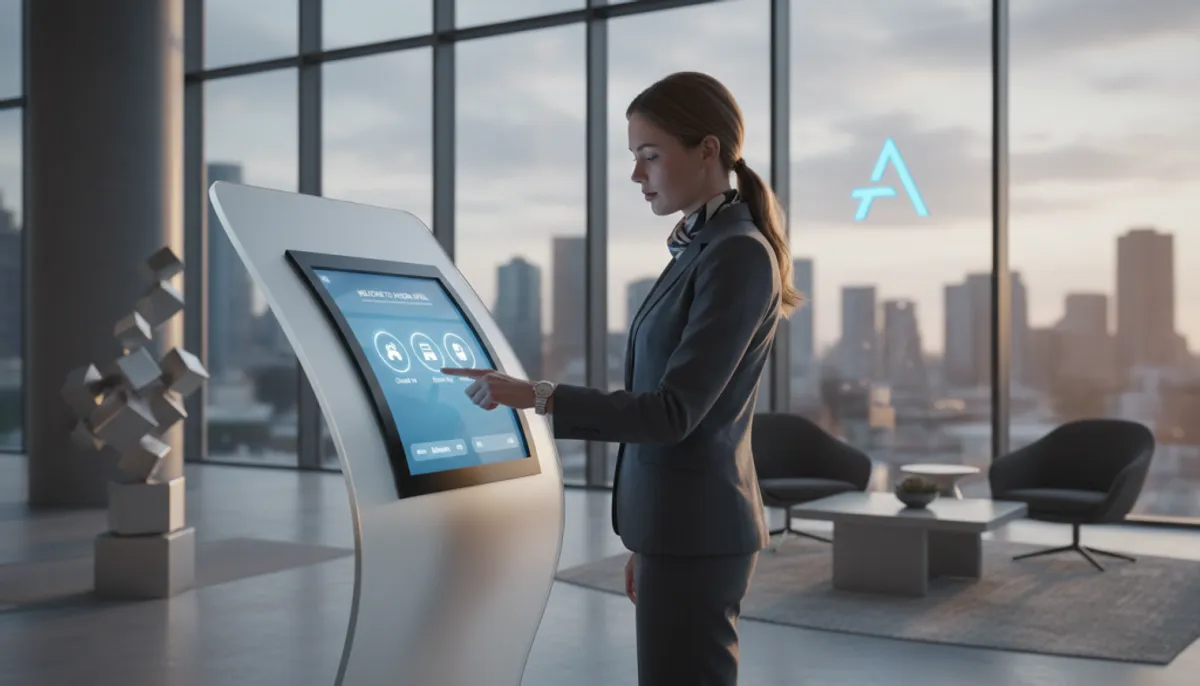 système check-in automatique hôtel