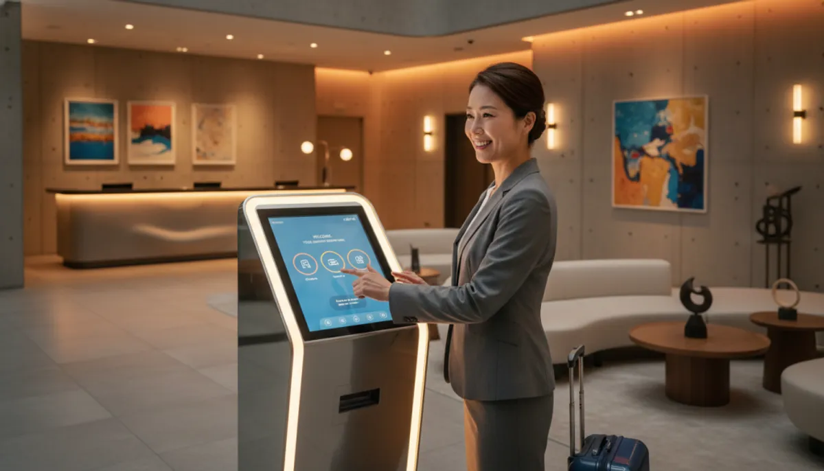 témoignage réussite self check-in hôtel