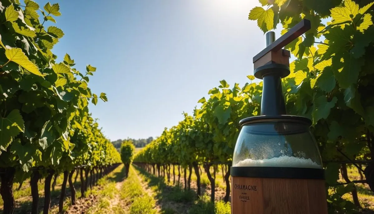 Traditional champagne making methods Traditional champagne making methods