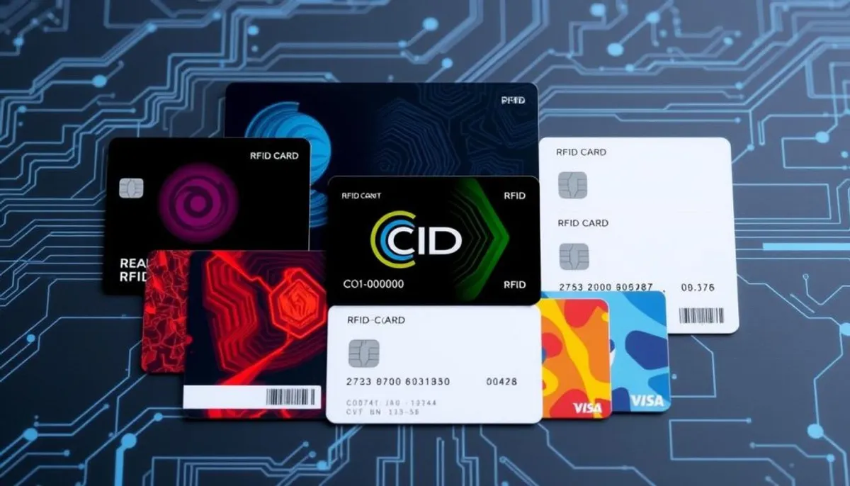 types de cartes RFID