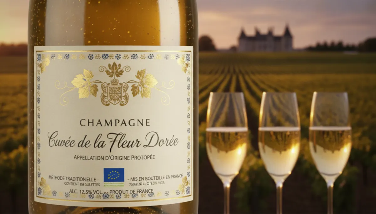 wine label